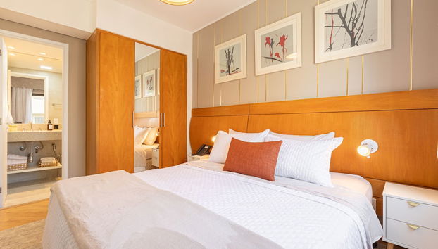 SLM - Moema Flats By Anora Spaces - Foto 3, Habitación