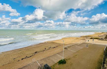 Le Panorama, confortable appartement - accès direct à la plage - Foto 16