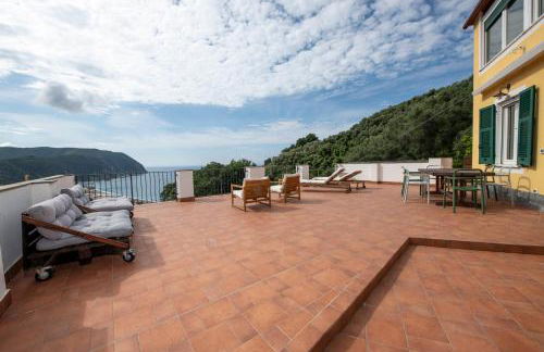 100b - VILLA Ginestra, ampia Terrazza 120m2 vista mare, 3 camere da letto - Foto 48