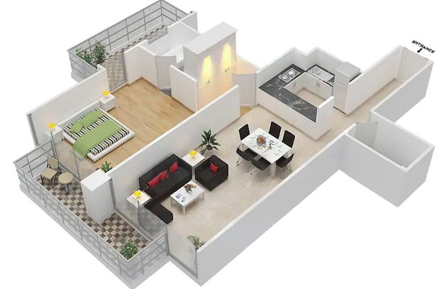 LUX Contemporary Suite Marina View 3 - Foto 16