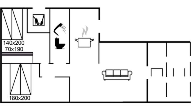"Tirsa" - 3.9km from the sea - Foto 2, Floorplan