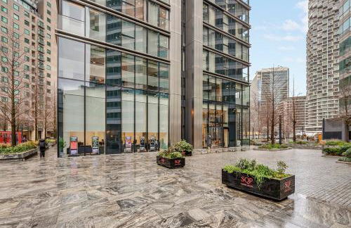 Skyline Studio with Pool & Gym, Canary Wharf - Foto 18