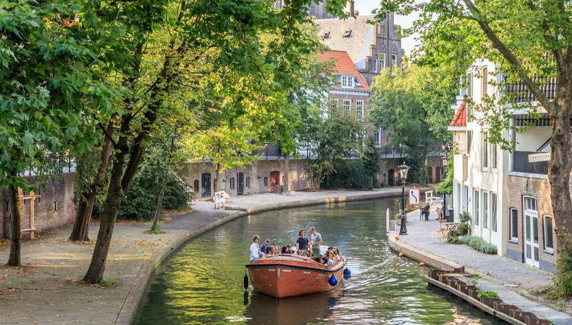Percorrendo i canali di Utrecht