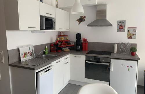 Charmante maisonnette à Quend Plage, 2 chambres, jardinet, parking, proche commodités - FR-1-482-45 - Photo 10