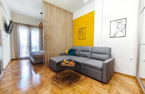 Studio Σταθμός Λαρίσης 100Mbps , Μπαλκόνι - Foto 1