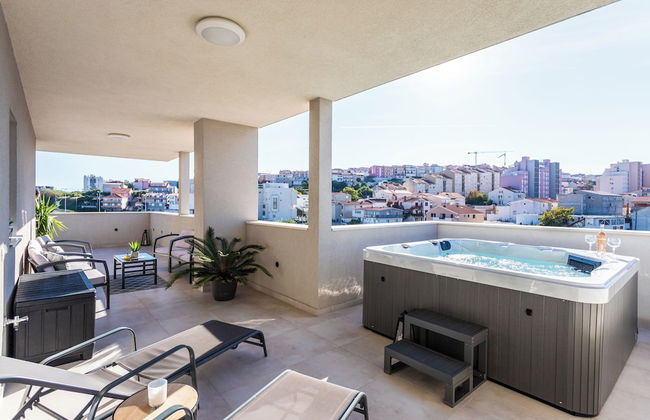 Luxury Modern Penthouse w Jacuzzi & Huge Terrace - Foto 44