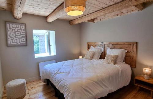 Gîte de charme à Usson-en-Forez avec bain nordique et confort haut de gamme - FR-1-496-359 - Foto 26