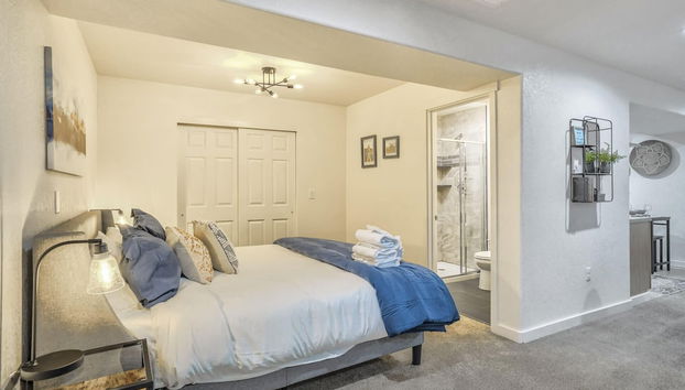 1BD Suitewalking Distance From Red Rocks - Foto 4, Habitación