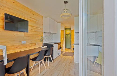 Studio de charme avec vue sur le Val d'Allos, parking et Wifi gratuit - Photo 7