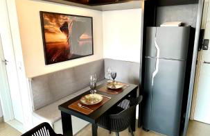 Lindo flat em prédio luxuoso - Excelente localização - Foto 8