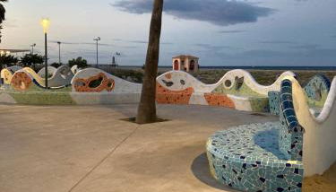 Bord de Mer Appartement face à la mer, lumineux, Grande terrasse, parking privé, climatisé - Foto 4