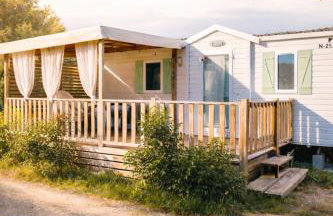 Mobilhome Loulousab10 Vacances cosy en famille chiens bienvenus - Foto 1