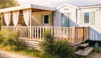 Mobilhome Loulousab10 Vacances cosy en famille chiens bienvenus - Photo 1