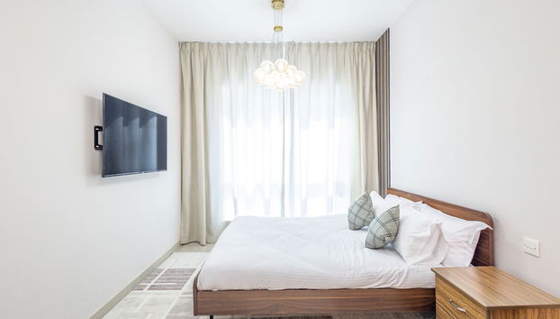 SuperHost - Tranquil Oasis in the Heart of Dubai Lakepoint N2 - Foto 4, Habitación