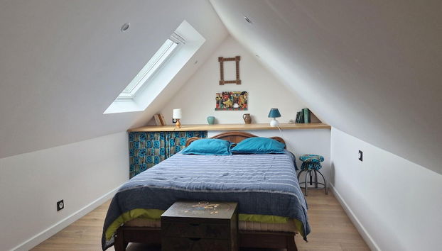 Apartment in Brittany Near Sandy Beaches - Foto 5, Habitación