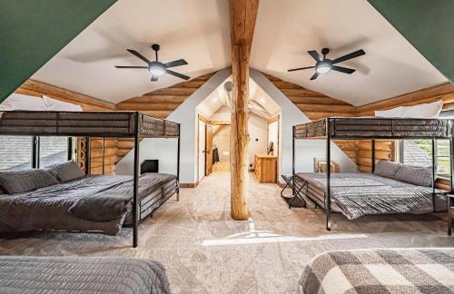 Luxe Teton View Log Cabin Hot Tub Large Groups - Foto 33