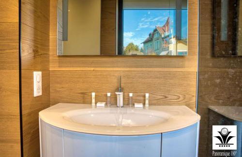 Panoramique 180 lac et montagne et Nid Secret spa romantique - Foto 17