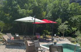 Gites Les Rochers de Plaisians avec piscine privée - Foto 36