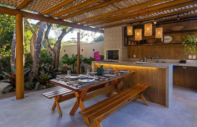 Bz15 Casa 200 metros da praia 4 suítes - Foto 25