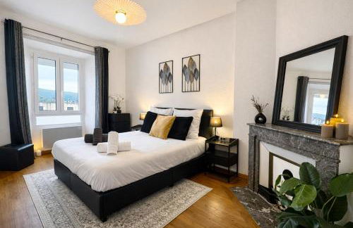 Le Cocon Céleste - Vue Panoramique Vercors - Centre-Ville - Gare à 1 min - Foto 5