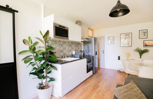 36 m2 2-room apartment, parking, fiber internet, near metro, Literie Bultex - Foto 20