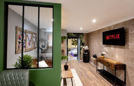Loft Suite de luxe - Jacuzzi - SPA - Balnéo Vendôme - Foto 10