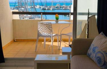 Adoya plage Studio cabine vue port et mer - Foto 3