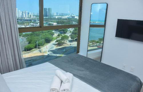 Vista mar - Flat Parque do Cais 1211 - Foto 8