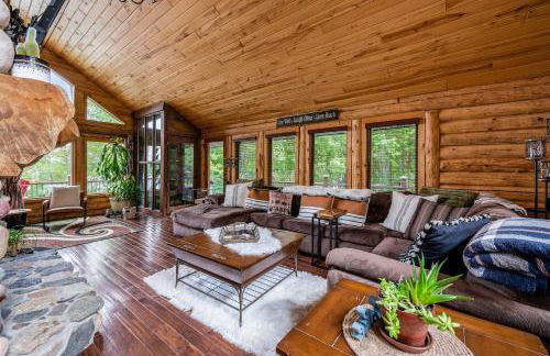 The Hideaway On Little Jay Log Home - Foto 18