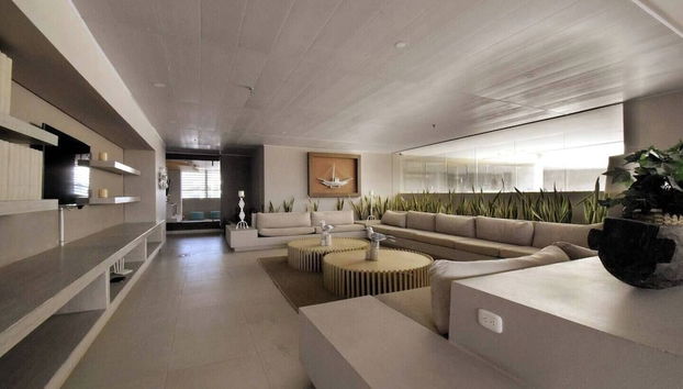 Sala de estar do lobby