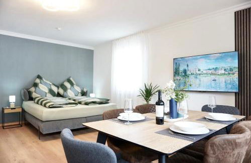 2 Schlafzimmer Wohnung mit Balkon und privatem Stellplatz unmittelbar an der Mosel für bis zu 8 Gäste - Foto 35