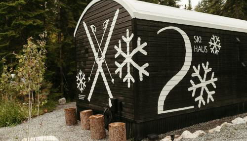 The SKI HAUS A Montana Tiny Cabin Forest Retreat - Foto 2