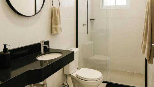 Condomínio Diamond - Novo - Centro - Foto 4, towels, Shower