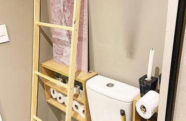 Consolacao GREY BOX - Studio de Luxo no Centro - Ar Condicionado - Cama Queen - Maquina de Lavar - Prox Metrô- Cozinha Completa - Wifi 500mbps - 7 andar - Foto 11