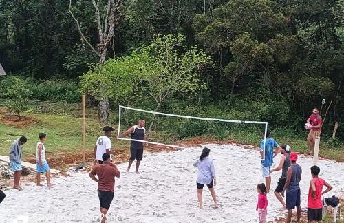 Sítio Refúgio e Paz - Churrasqueira, piscina, playground e quadra de areia para futevôlei e Beach tênis - Foto 12