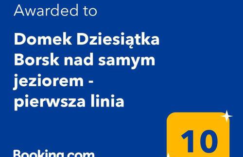 Domek Dziesiątka Borsk nad samym jeziorem - pierwsza linia - Foto 2