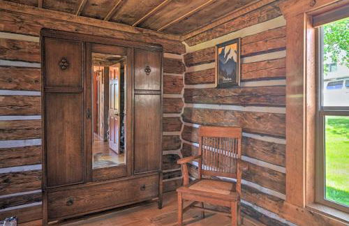 Montana Retreat Original Hamilton Log Cabin! - Foto 14