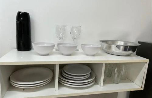 03 - ESTÚDIO com ÁREA PRIVATIVA, Máquina de lavar, Vaga de garagem, Cozinha completa, Wi-fi veloz - Foto 21