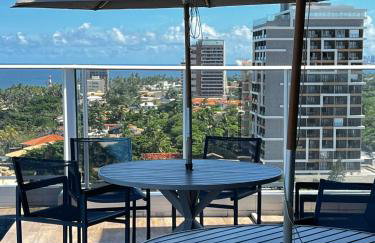 Vista Mar Incrível I Piscina com Borda Cobertura I Novo I Salvador - Ilha de Pharos - Foto 2
