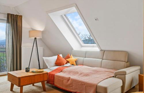 Komfort küsst Natur Skyline Ferienwohnung bei Aschaffenburg - Foto 4