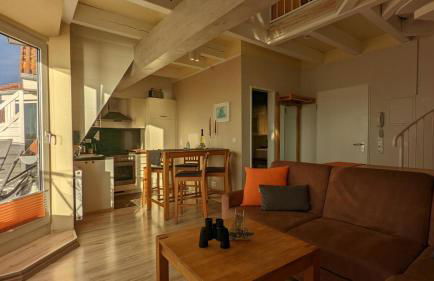 Strandkoje in erster Reihe mit traumhaftem Blick auf die Kieler Förde - Foto 2