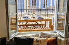 Terrasse - Hyper centre - 2 chambres - Parking gratuit - Calme & lumineux - Arrivée autonome - Foto 4