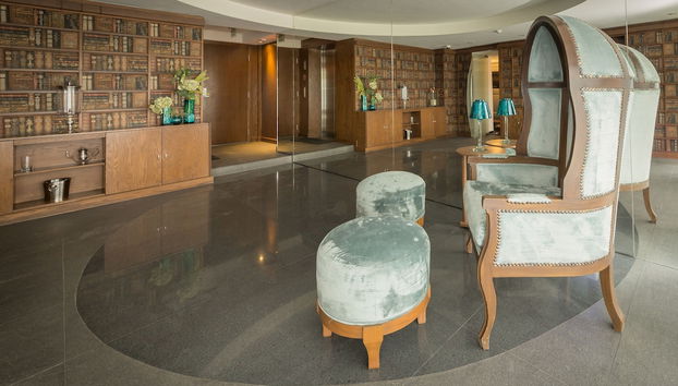 Sala de estar do lobby