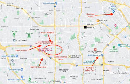 Modern, Renovated 5b/3ba near Apple, Kaiser - Foto 30