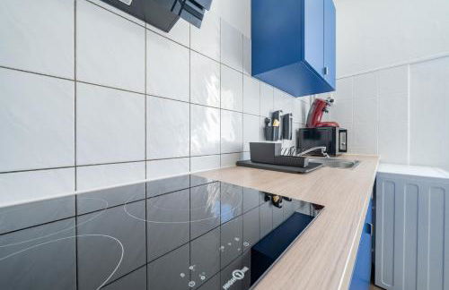 Bleu Océane - Wifi - Gare - 3 lits - Tout équipé - Foto 17