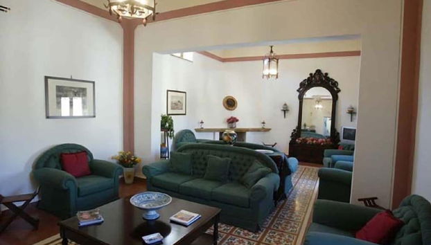 Sala de estar do lobby