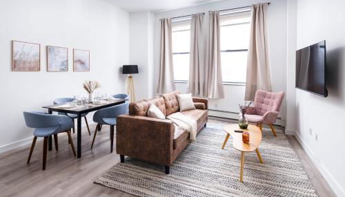 Chic 1BD with Rooftop W/D in Unit Downtown - Foto 2