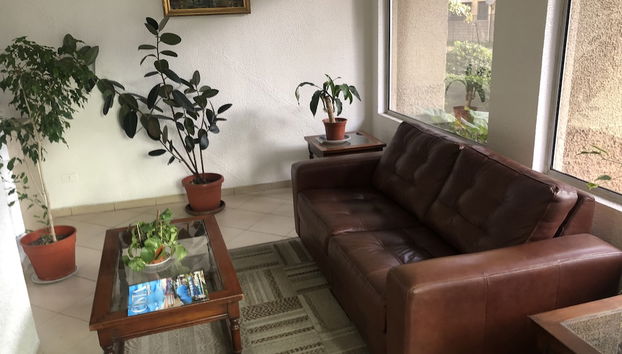 Zona de estar del vestíbulo