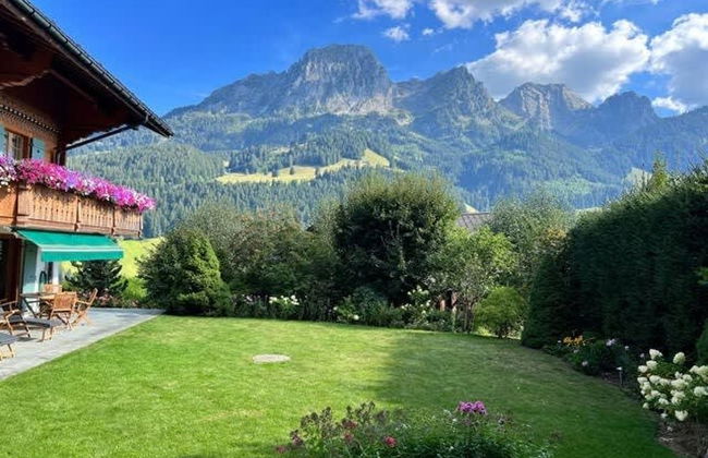 Gstaad Switzerland Skiing From Exclusive Rougemont Chalet Apartment - Foto 19