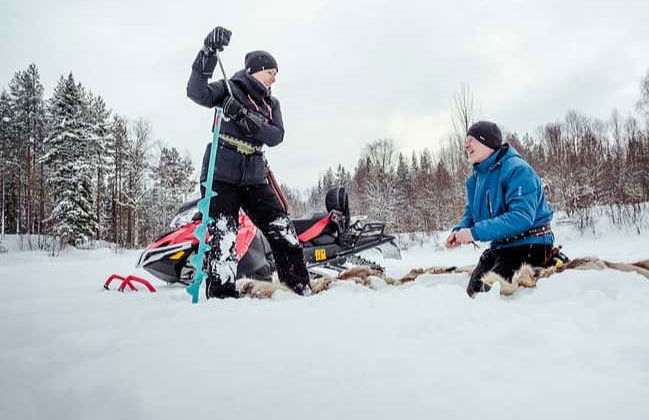 Pesca sul ghiaccio a Luosto - Foto 2